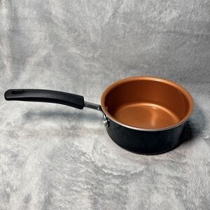 Farberware Easy Clean Pro 1 Qt Ceramic Nonstick Saucepan  Black